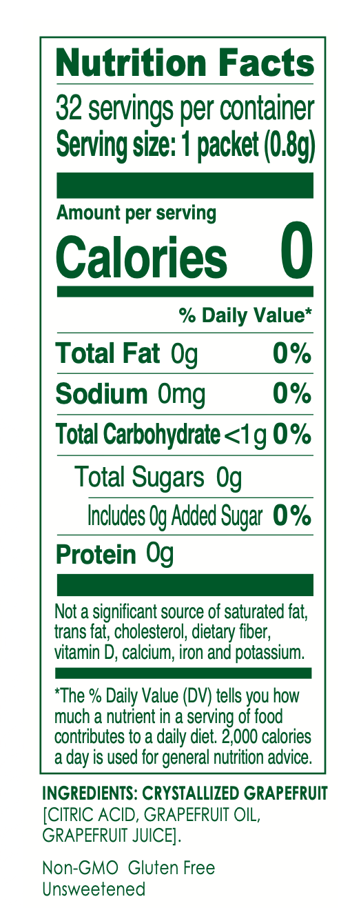 True Grapefruit - Natural Grapefruit Fruit Infusion