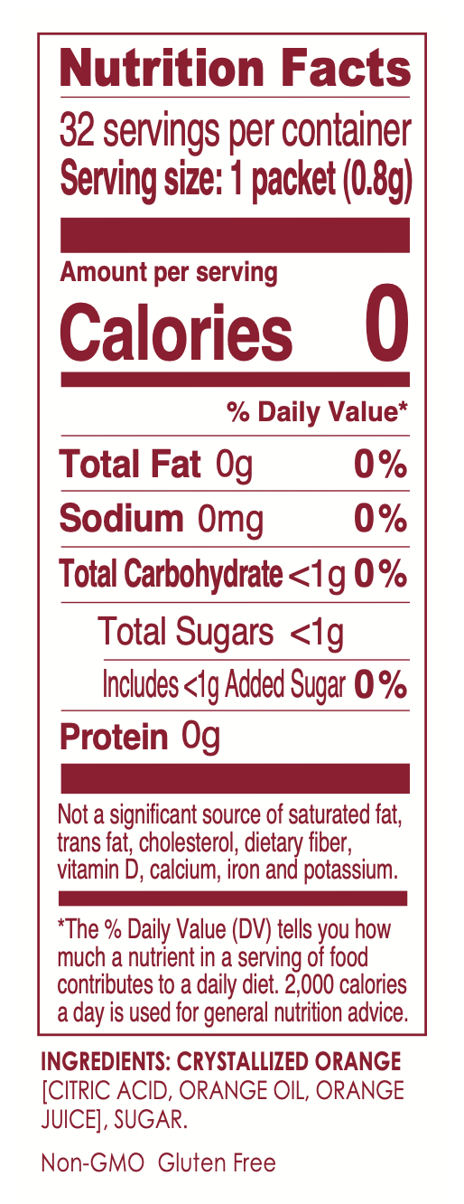 True Orange - Natural Orange Fruit Infusion